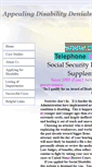 Mobile Screenshot of disabilityappeals.net